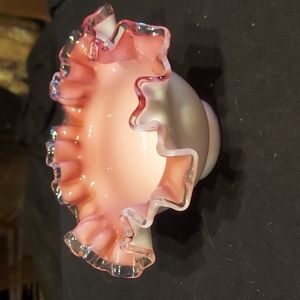 Vintage Fenton Silvercrest Bowl